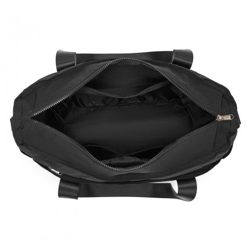 Kono Comfortable and Easy-Carry Large-Capacity Travel Tote with Laptop Sleeve, Trolley Sleeve and Crossbody Strap