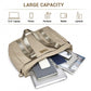 Kono Comfortable and Easy-Carry Large-Capacity Travel Tote with Laptop Sleeve, Trolley Sleeve and Crossbody Strap