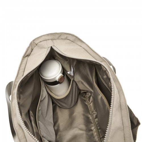 Kono Comfortable and Easy-Carry Large-Capacity Travel Tote with Laptop Sleeve, Trolley Sleeve and Crossbody Strap