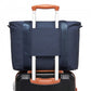 Kono Comfortable and Easy-Carry Large-Capacity Travel Tote with Laptop Sleeve, Trolley Sleeve and Crossbody Strap