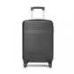 Kono Abs Hard Shell Carry On Suitcase - Black