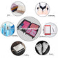 Miss Lulu 6 Piece Polyester Travel Luggage Organiser Bag Set - Plum