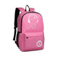 Kono Multi Functional Glow In The Dark Backpack Trolley - Pink