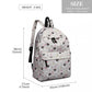 Miss Lulu Large Backpack Unicorn Print