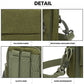 Kono Casual Small Canvas Cross Body Bag - Green