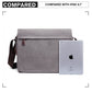 Kono Classic Expanding Messenger Bag - Grey