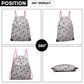Miss Lulu Unicorn Print Drawstring Backpack - Grey