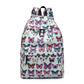 Miss Lulu Large Backpack Butterfly Blue