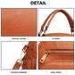 Miss Lulu Bowler Style Shoulder Bag - Brown