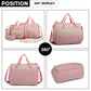Miss Lulu Polyester 5 Pcs Set Maternity Baby Changing Bag Dot - Pink
