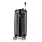 Kono 19 Inch Abs Hard Shell Suitcase Luggage - Grey