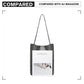 Miss Lulu Large Bucket Shoulder Bag - Dark Grey