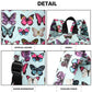 Miss Lulu Large Backpack Butterfly Blue