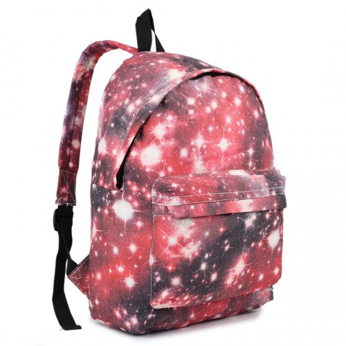 Miss Lulu Large Backpack Universe - Red