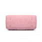 Miss Lulu Leather Look Maternity Changing Shoulder Bag Pink