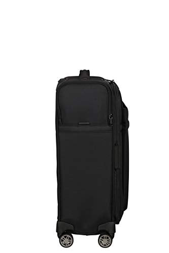Samsonite Airea - Spinner S Expandable, Carry-on Luggage, 55 cm, 38/43.5 L, Black (Black)