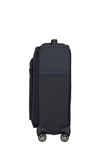Samsonite Airea - Spinner S Expandable, Carry-on Luggage, 55 cm, 38/43.5 L, Blue (Dark Blue)