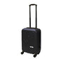 JCB - Lightweight Hard Shell Suitcase Set - Includes 20", 24" & 28" Cases - 360 Degree Spinner Wheels - ABS Polycarbonate Hard Shell - Luggage Bags for Travel - Black