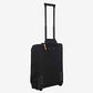 Bric's Expandable Cabin Trolley, X-Collection, Carry-on Suitcase with 2 Double Wheels, Durable and Ultra Light, Size: 39x55x20/23 cm, Black