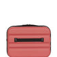 ANTLER - Vanity case - Clifton Luggage - Suitcase in Poppy - Toiletry Bag Secure - Suitcase With Two-way Zip Opening Branded Zip, Internal zip and Mesh Pockets - Luggage With Black Hardware Adjustable