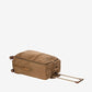 Bric's Suitcase Life Collection, Medium Suitcase with Zippered Pockets and 4 Wheels, Suede Effect, Dimensions 40x65x24, Blue