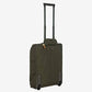 Bric's Expandable Cabin Trolley, X-Collection, Carry-on Suitcase with 2 Double Wheels, Durable and Ultra Light, Size: 39x55x20/23 cm, Black