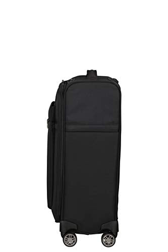 Samsonite Airea - Spinner S Expandable, Carry-on Luggage, 55 cm, 38/43.5 L, Black (Black)