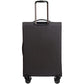 ANTLER - Medium Suitcase - Prestwick Luggage - Size Medium, Grey - 88L, Lightweight Suitcase for Travel & Holidays - Spinner Medium Suitcase with Wheels, Front & Inner Pockets - TSA Approved Locks