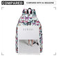Miss Lulu Large Backpack Butterfly Blue