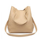 Miss Lulu 4 Piece Set Shoulder Tote Handbag - Beige