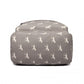 Miss Lulu Large Backpack Horse Grey