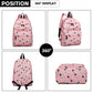 Miss Lulu Large Backpack Unicorn Print