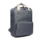 Retro Backpack School Bag Travel Rucksack Laptop Bag Grey