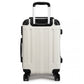 Kono 24 Inch Abs Hard Shell Suitcase Luggage - Beige