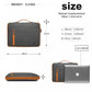 Kono Structured Slim 13.5 Inch Laptop Sleeve - Grey