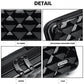 Kono Multifaceted Diamond Travel Clutch - Black
