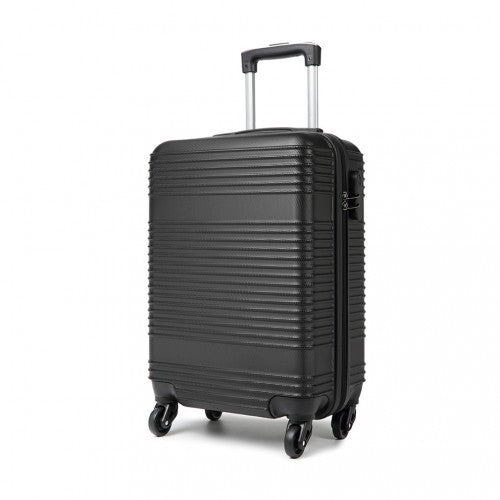 Kono Abs Hard Shell Carry On Suitcase - Black