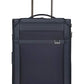 Samsonite Airea - Upright S Toppocket Expandable, Carry-on Luggage, 55 cm, 41/46 L, Blue (Dark Blue)