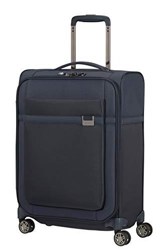 Samsonite Airea - Spinner S, Carry-on Luggage, 55 cm, 41 L, Blue (Dark Blue)