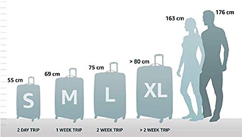 Samsonite Lite-Shock - Spinner S Hand Luggage, 55 cm, 36 Litre, Black (Black)