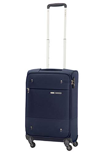 Samsonite Base Boost Spinner S Hand Luggage, 35 x 20 x 55 cm, 35L, Blue (Navy Blue)