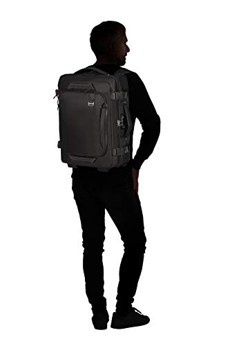 Samsonite Midtown - Travel duffle/backpack with 2 wheels, 55 cm, 43 L, Black (Black)