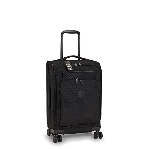 Kipling New YOURI Spin S, Small Cabin Size Spinner, 58cm, 33 L, Signature Emb