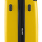 HAUPTSTADTKOFFER - Spree - Set of 3 Hard-side Luggages Glossy Suitcase Hardside Spinner Trolley Expandable (S, M & L) TSA, Yellow