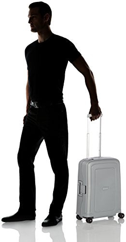 Samsonite S'Cure - Spinner S Hand Luggage, 55 cm, 34 L, Silver (Silver)