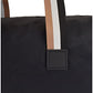 BOSS Mens Catch Holdall Recycled-nylon holdall with oversized logo and leather trims Size One Size