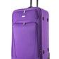 FLYMAX 55x35x20 55x40x20 Cabin Suitcase Luggage Hand Carry on Case Flight Bag Suitcase Travel Fits Fits Easyjet, Ryanair, Flybe, British Airways & Jet 2
