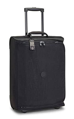 Kipling Teagan C, Extra Small cabine Size Wheeled Duffle, 55cm, 33 L, Black Noir