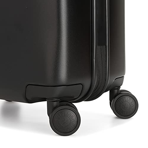Kipling CURIOSITY S, Small Hardshell Suitcase 4 Wheels 360°, 55 cm, 44 L, Black Noir