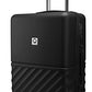 Hauptstadtkoffer Boxi - Set of 3 Hard-Side Luggages Trolley Hardside Hard Shell Suitcase Expandable, TSA, (S, M & L), Black